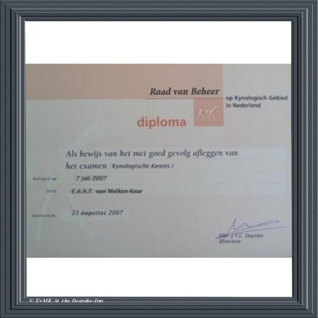 kk1 diploma